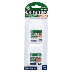 Personal Care |   Dental Floss – 40M Each 2 Pack Health & Beauty Personal Care