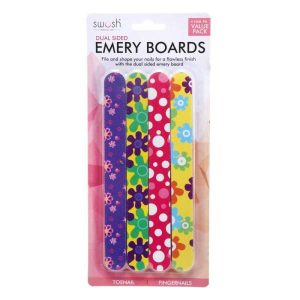 Personal Care |   Dual Sided Emery Booard 4 Pack Health & Beauty Personal Care