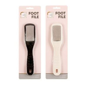 Personal Care |   Stainless Steel Foot File with Plastic Handle Health & Beauty Personal Care