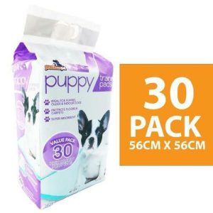 Pet Care |   30 Pack Puppy Training Pads Toilet Dog Cat Indoor Super Absorbent 56x56cm Pet Care Pet Care