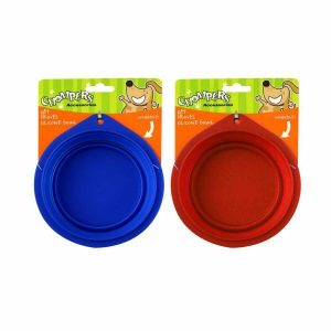 Pet Care |   Collapsible Travel Pet Silicone Bowl Medium – Randomly Selected Pet Care Pet Care