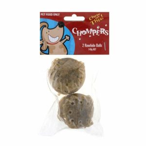 Pet Food |    Dog Beef Rawhide Balls 5cm 2 Pack 140g Pet Food Pet Food