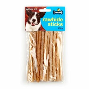 Pet Food |    Dog Beef Rawhide Sticks 12.5cm 100g Pet Food Pet Food