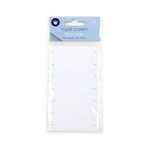 Stationery |   Rectangle White Filing Labels 70x16mm – 154 Pack Office Supplies Stationery