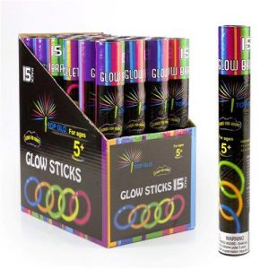 Toys |   15 Pack Glow Stick Assorted Colours Party & Toys Toys