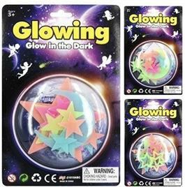 Toys |   15pcs Space Glow In The Dark Stars Baby Kid Bedroom Luminous Fluorescent Wall Stickers Party & Toys Toys