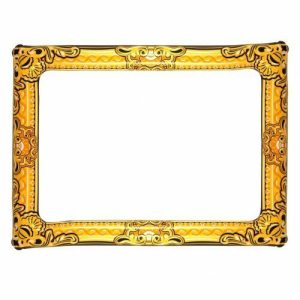 Toys |   Inflatable Picture Frame Gold 60 x 80cm Party & Toys Toys