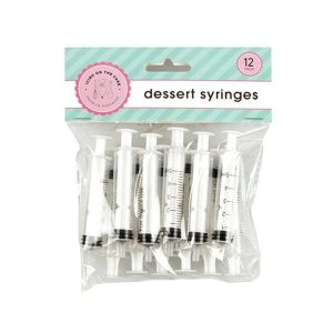 Kitchen Accessories |   Cake Dessert Syringe 5mL 12 Pack Home & Living Kitchen Accessories