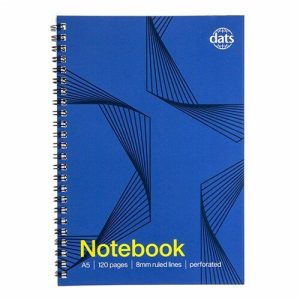 Notebooks & Notepads |   Notebook Basic Card Cover A5 8mm Ruled Lines 120 Pages Notebooks & Notepads Notebooks & Notepads