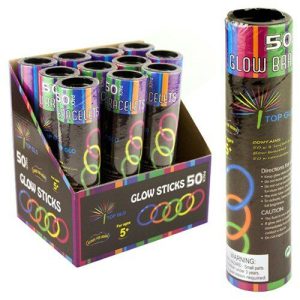 Toys |   50 Pack Glow Stick Assorted Colours Party & Toys Toys