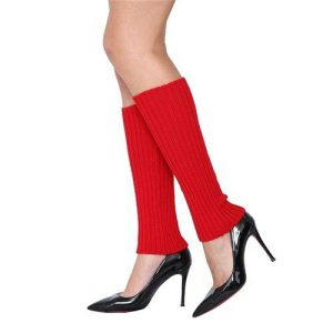 Dress Up By Colour |   Leg Warmers Red Dress Up By Colour Dress Up By Colour