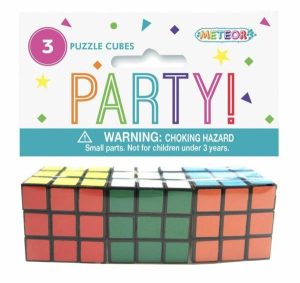 Party Favors |   3 Puzzle Cubes Party & Toys Party Favors